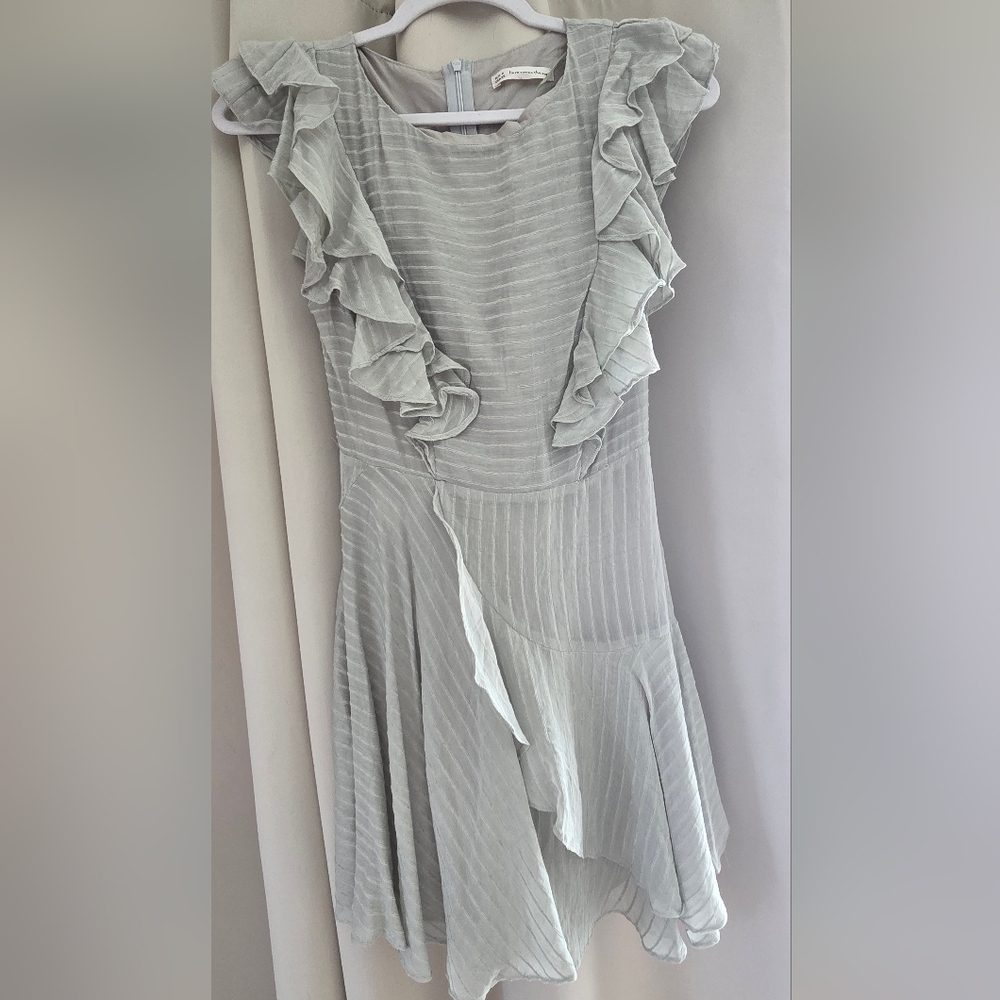 Here Comes The Sun Flutter Mini Dress